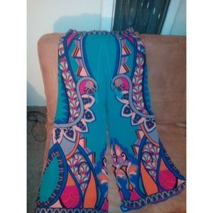 Multi design palazzo pants