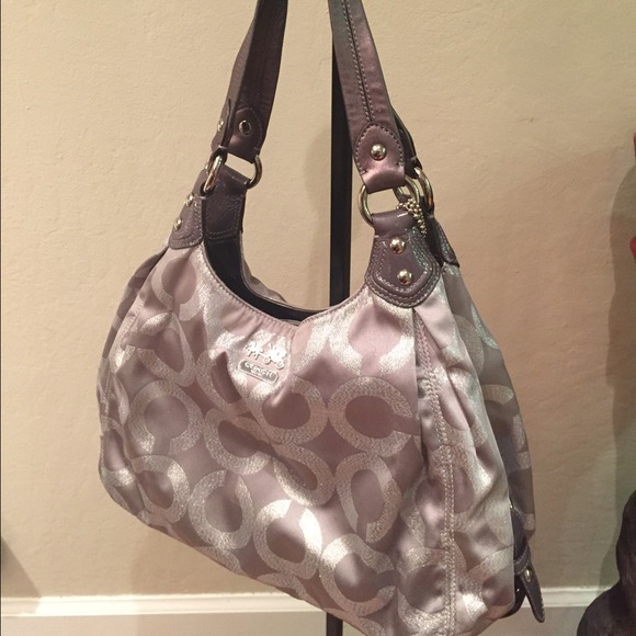 Coach logo purse