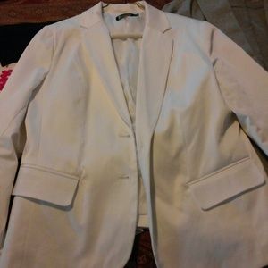 White blazer