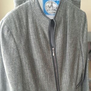 3 piece suit tweed larry Levine for dress barn