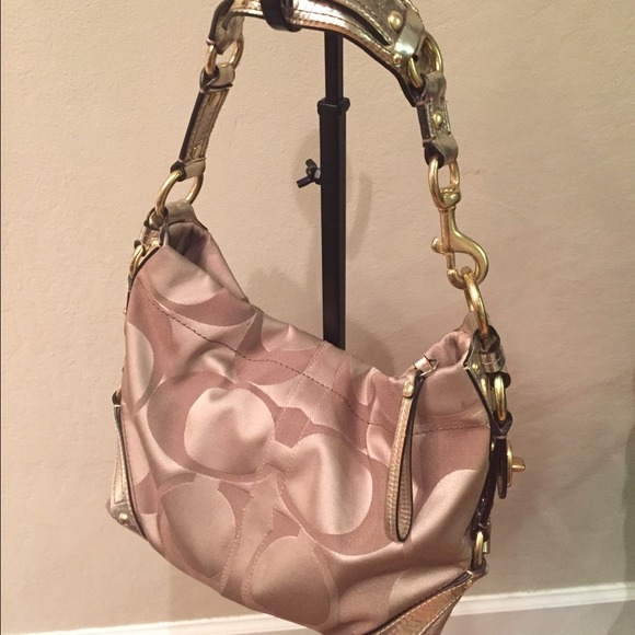 Coach logo purse.