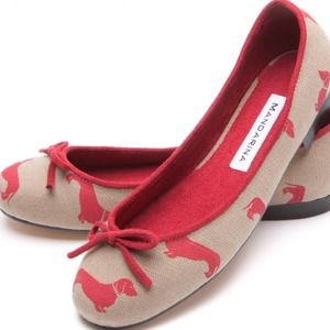 Dachshund Dog Flats