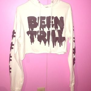 Been Trill Cropped Hoodie