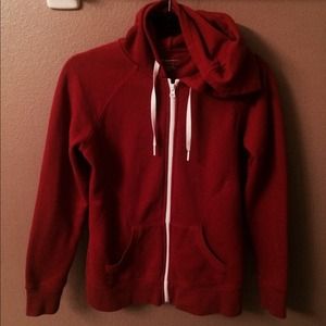 Red hoodie