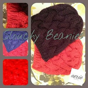 Purple Slouchy Beanie
