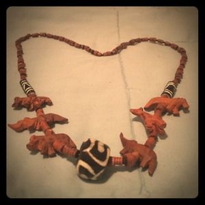 Handmade African Animal Necklace