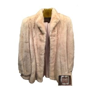 Vintage Tourmaline Mink Coat/ Jacket - Small