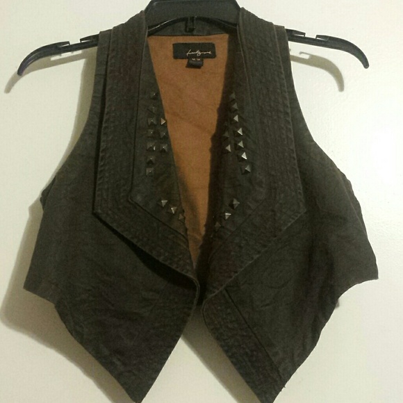 Rocker Chic Studded Vest
