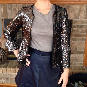 Sequin jacket