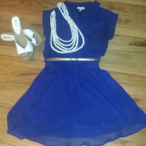 Belted dress