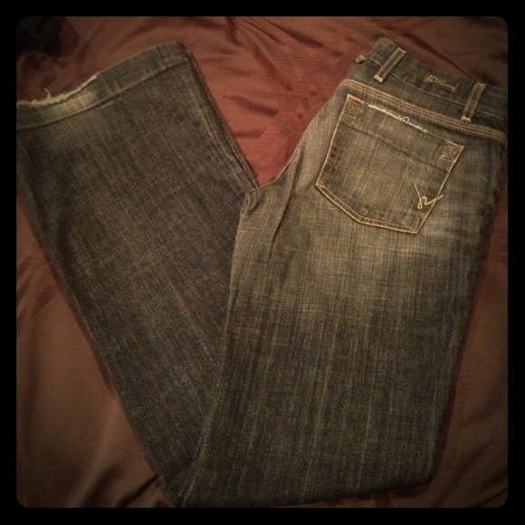 Citizens gray/black wide leg jeans