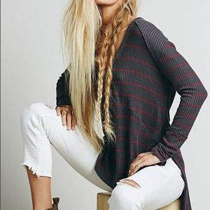 Free People Striped Sunset Park Thermal