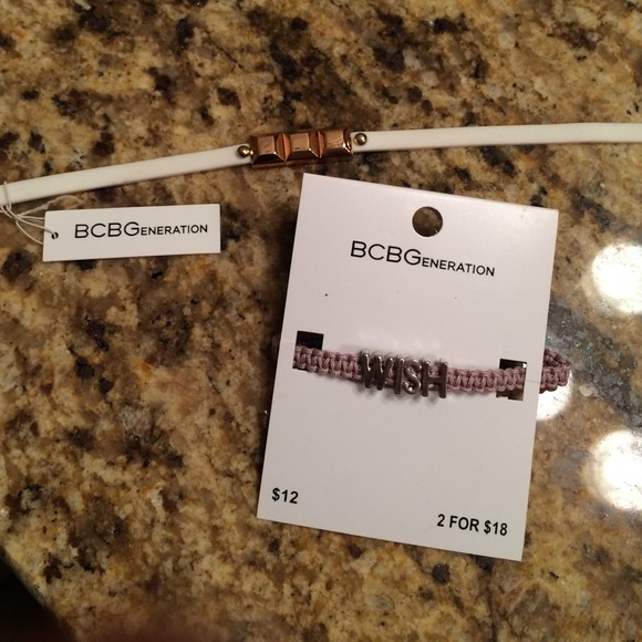 BCBG Mini Charm Bracelets