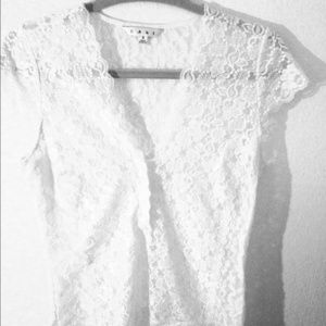 Cabi lace top