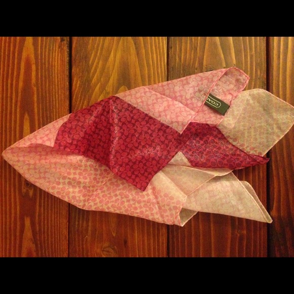 Coach Accessories - Lurex coach scarf