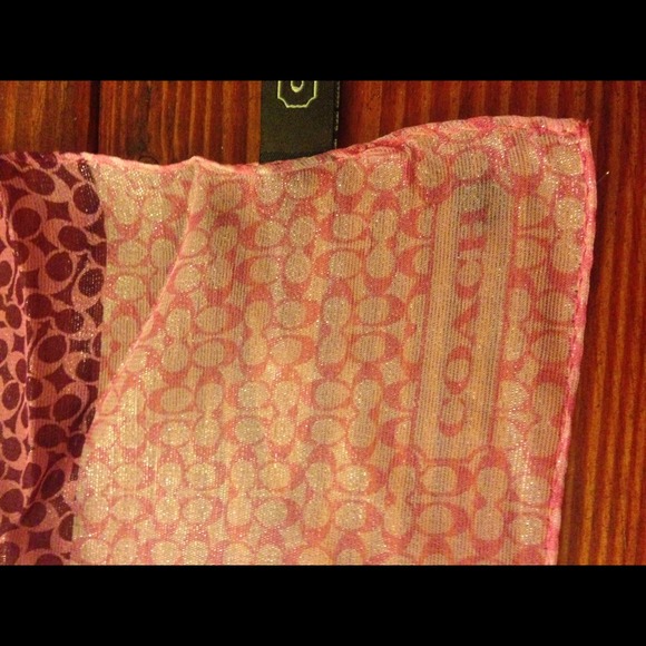 Lurex coach scarf - Picture 3 of 3