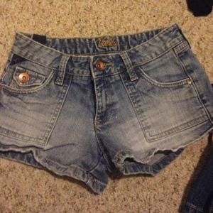 Vanity shorts