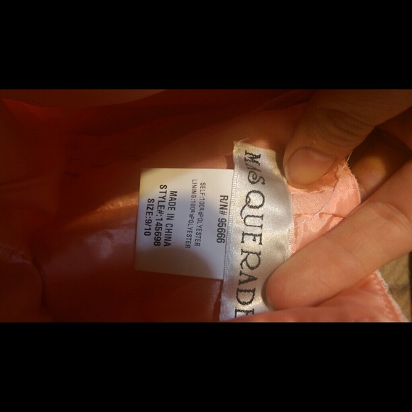 Light pink and lace homecoming/court warming dress - Picture 4 of 4