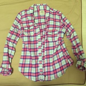 Hollister flannel shirt