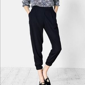 Topshop wrap detail track pants