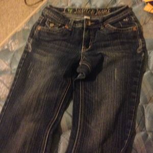 Justice jeans fits like 00