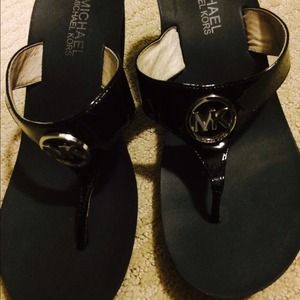 Michael Kors black sandals
