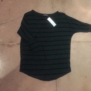 Market & Spruce Corinna StripedDolman Cotton Top