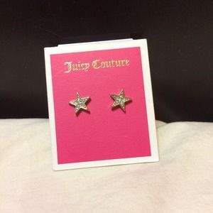 ⭐️ Juicy Couture star earrings