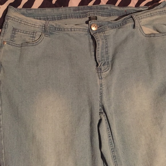 Light Blue Jeans .