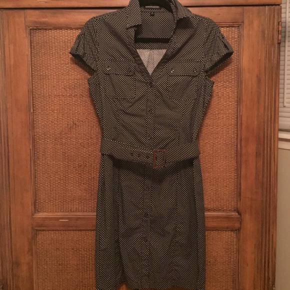 Express Button-Down Dress