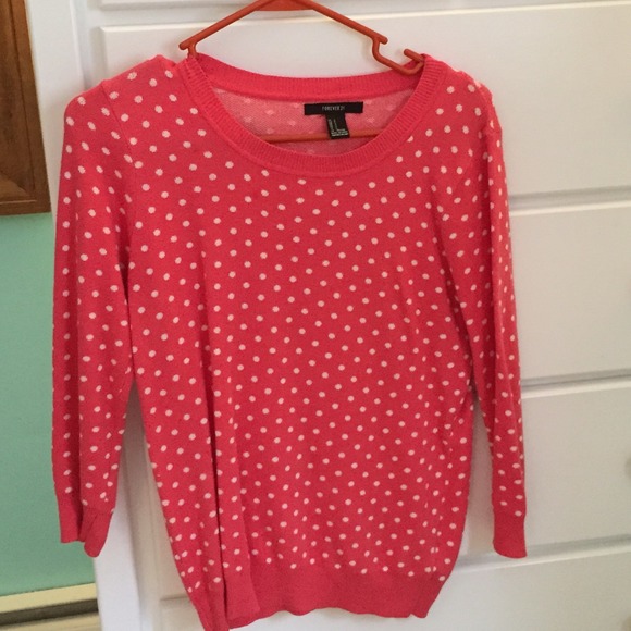 Polka dot sweater