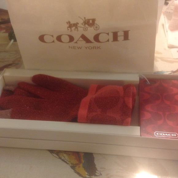 ๐CLEARANCE๐ NWT COACH IPHONE 5 CASE/TOUCH GLOVES - Picture 3 of 5