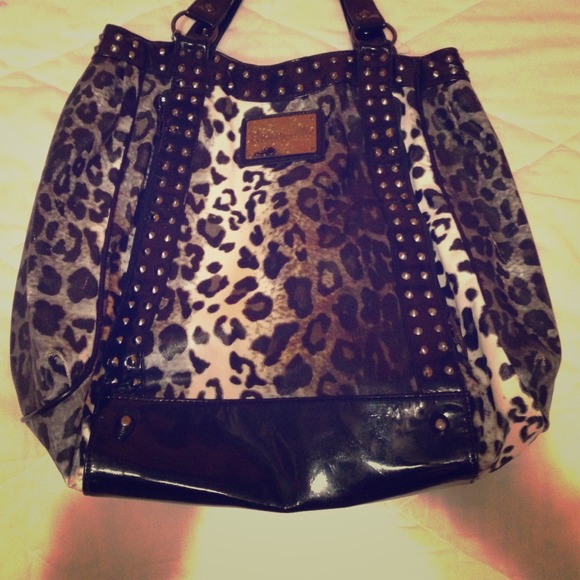 Large Betsey Johnson  Betseyville tote.