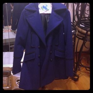 Victoria's Secret royal blue peacoat