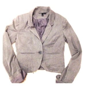 Grey blazer