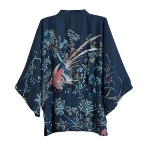 Zara women silky kimono