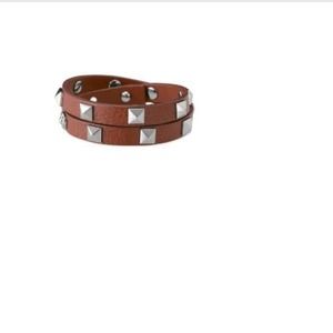 Stella & Dot Pyramid Double Wrap Bracelet