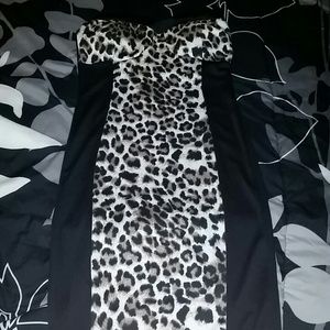 Cheetah tight dress