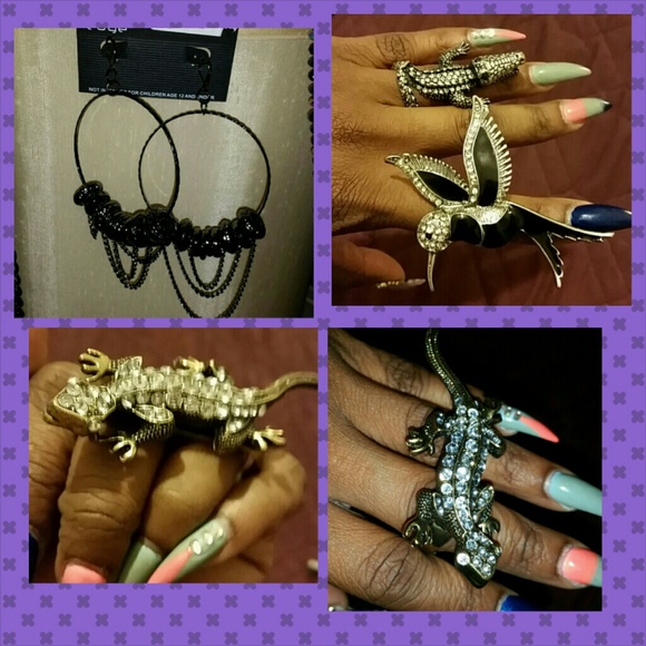 ***Bundle Deal*** Rings and Earrings!