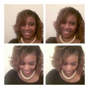 Gold Slinky Chunky Necklace