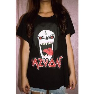 Lazy Oaf Graphic Tee 😜💀