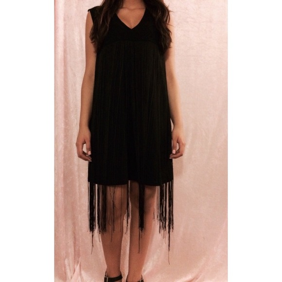 Black Fringe Dress🎶