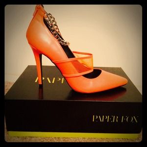 Sexy Orange Stilettos