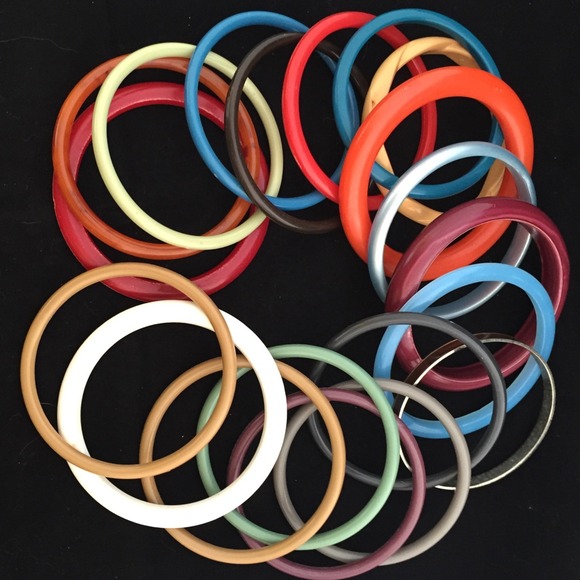 25 Vintage Bangle Bracelets!!!