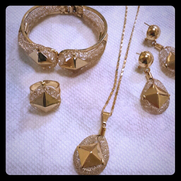 African gold plated chain sets