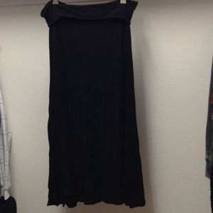 ⚠SOLD IN BUNDLE Black maxi skirt