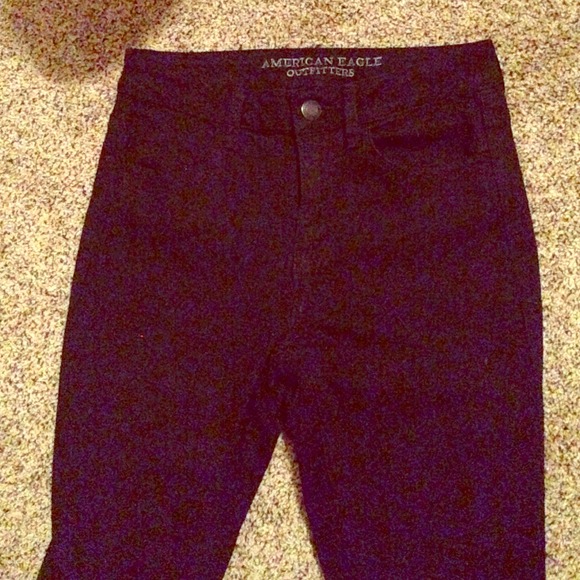 Black American eagle jeans