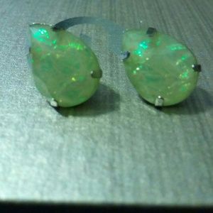Crystal stud earrings