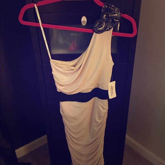 One shoulder dress