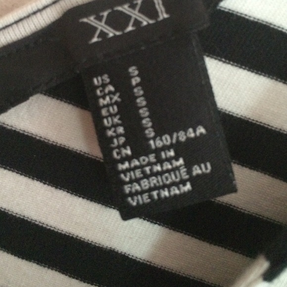 Body con stripe open triangle dress - Picture 3 of 3